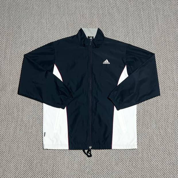 [L] adidas 아디다스 네이비 배색 바람막이 자켓
