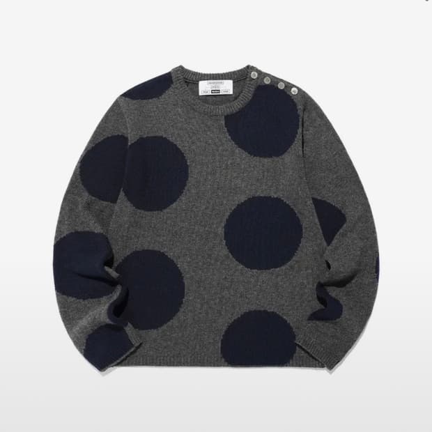 나이스고스트클럽 도트 니트