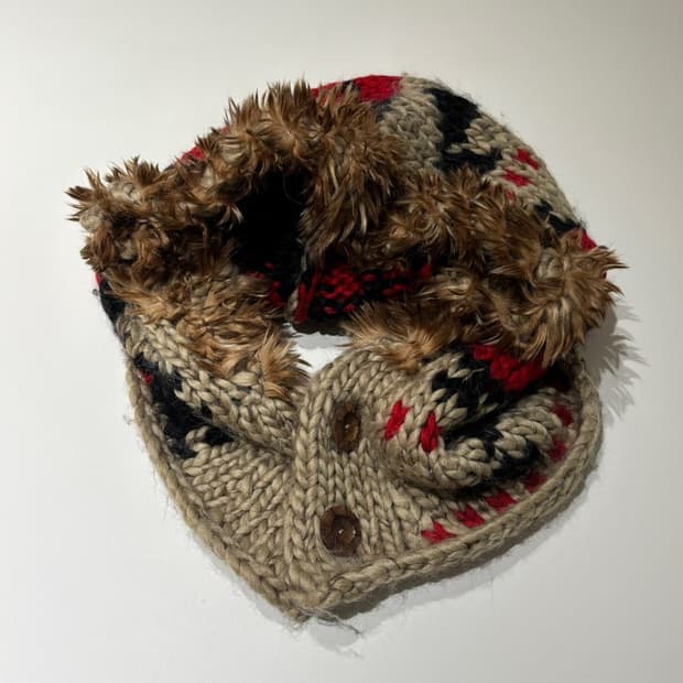 캐피탈 kapital 오버사이즈 퍼 바라클라바