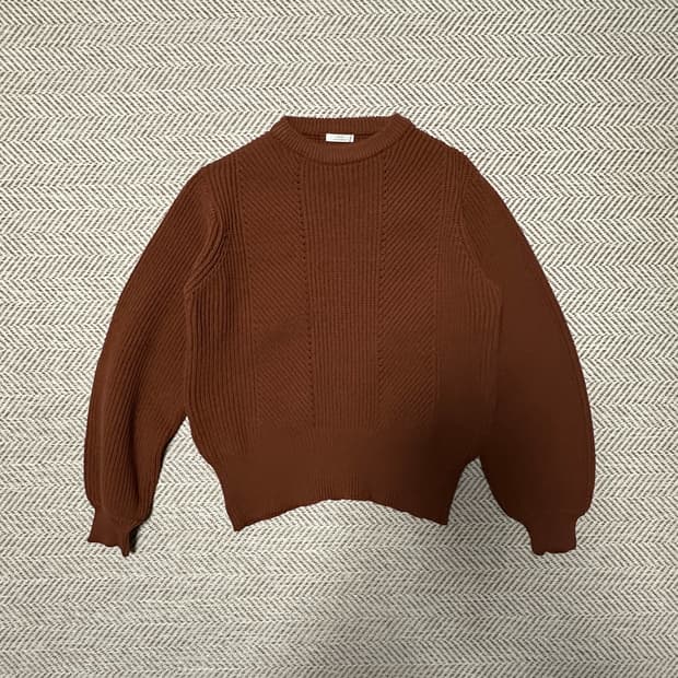 URBAN RESEARCH woman poly knit sweater