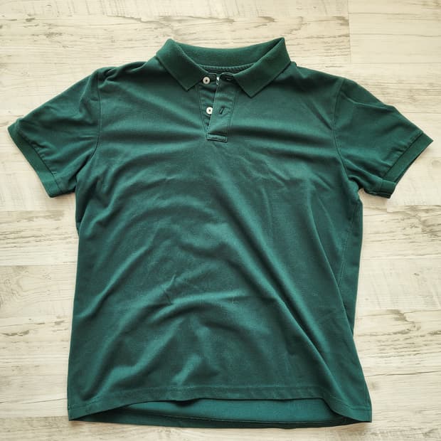 NIX 닉스 그린색 반팔 카라 티셔츠 팜. XL(100~105) 