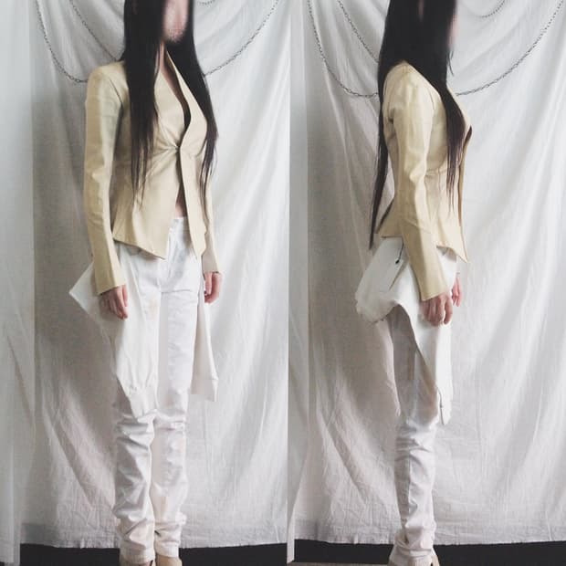 3.1 필립 림 디스트로이드 그런지 도킹 데님팬츠