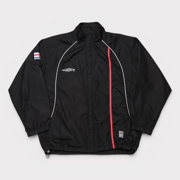 [L] 00's 엄브로 올드스쿨 잉글랜드 바람막이 자켓