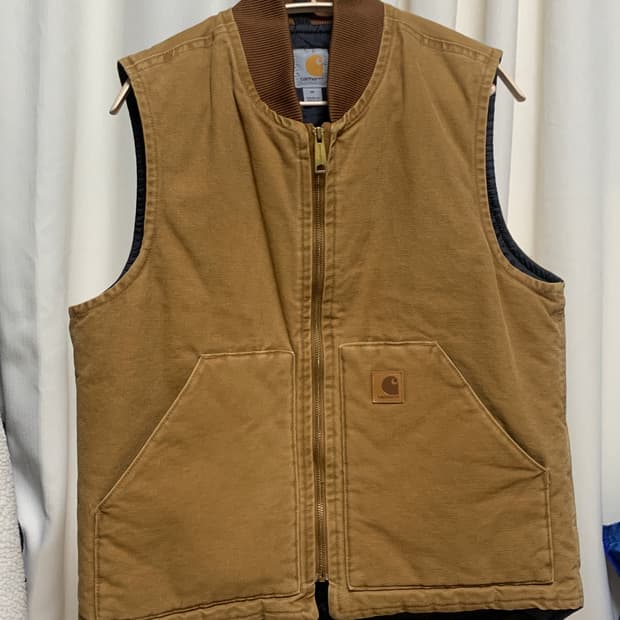 칼하트 덕베스트 된장 M사이즈