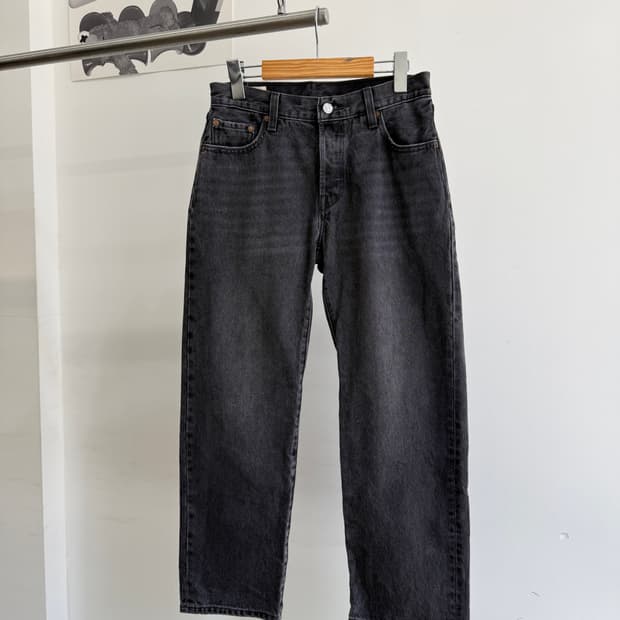 LEVIS 501 흑청 데님 