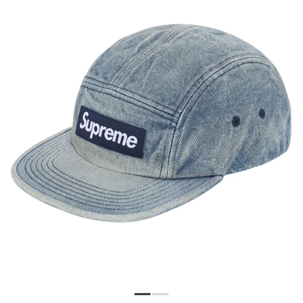 슈프림 데님캠프캡 25fw