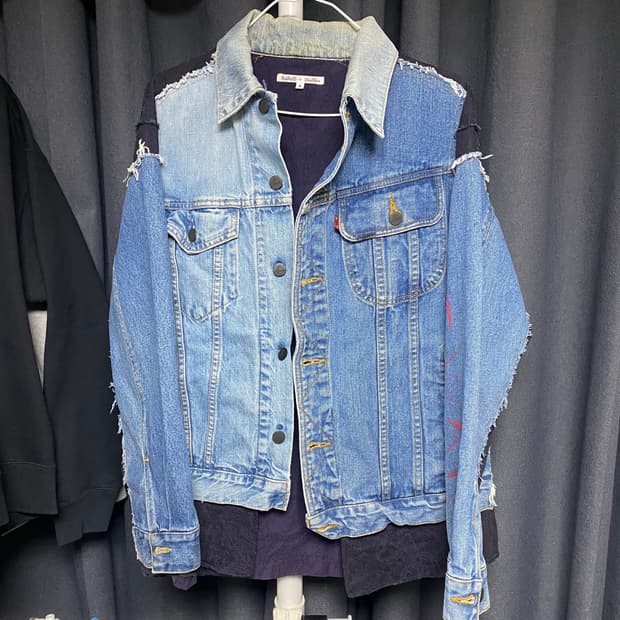 리빌드 바이 니들스 데님자켓 S