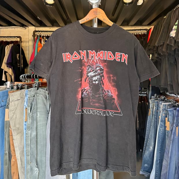 아이언 메이든 Iron Maiden 락밴드 프린팅 티셔츠