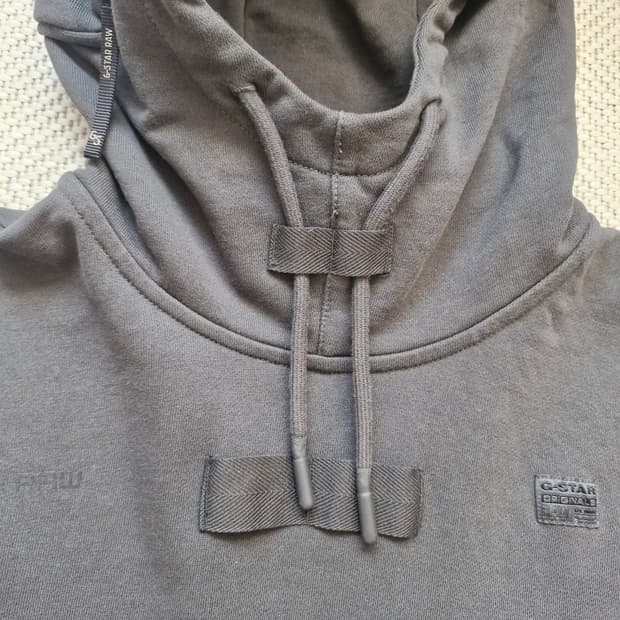 지스타로우 포켓 디테일 루즈 후드티 L