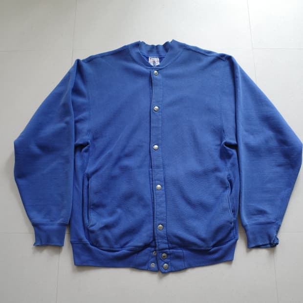 90s 챔피온 리버스위브 스냅 버튼 자켓 MADE in USA(L) 