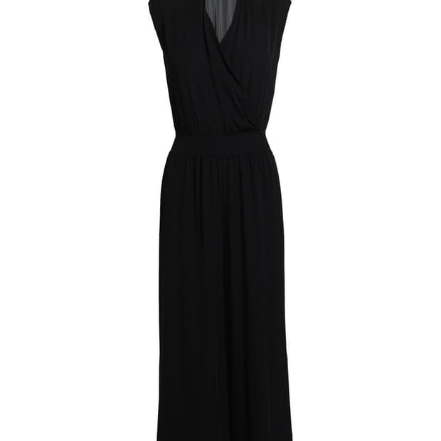 Theory 띠어리  실크 드레이프 슬리브리스 점프슈트  m사이즈