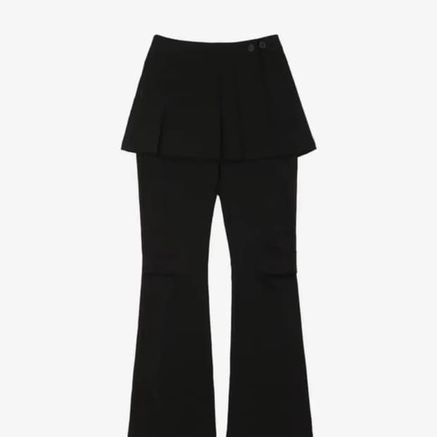 오호스 투웨이 스커트 팬츠  2-way Pleats Skirt Pants