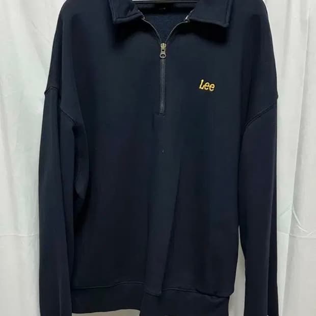 no.53 Lee 하프집업 네이비 xl