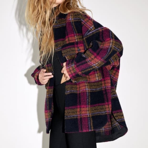 자라 울혼방 오버핏 자켓
M-L