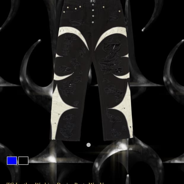 떠그클럽 레더팬츠 워버전 3사이즈(새상품)