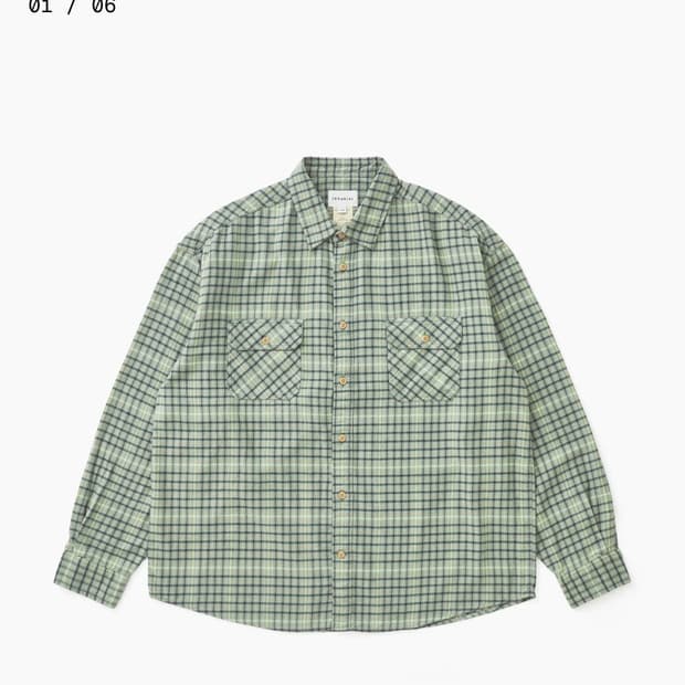 Khakis House check shirt green