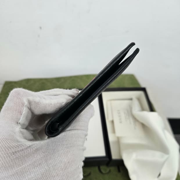 [보증서 정품] 구찌 레드 울프 반지갑