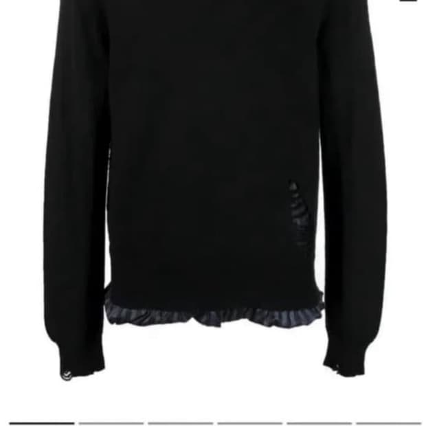 메종 마르지엘라 디스트레스트 니트 구합니다