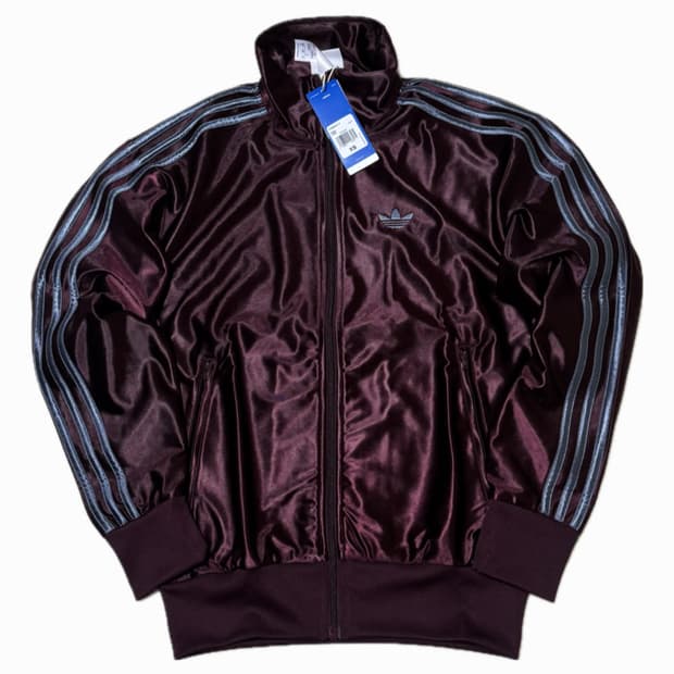 아디다스 마룬버건디 스카이 유광 져지 