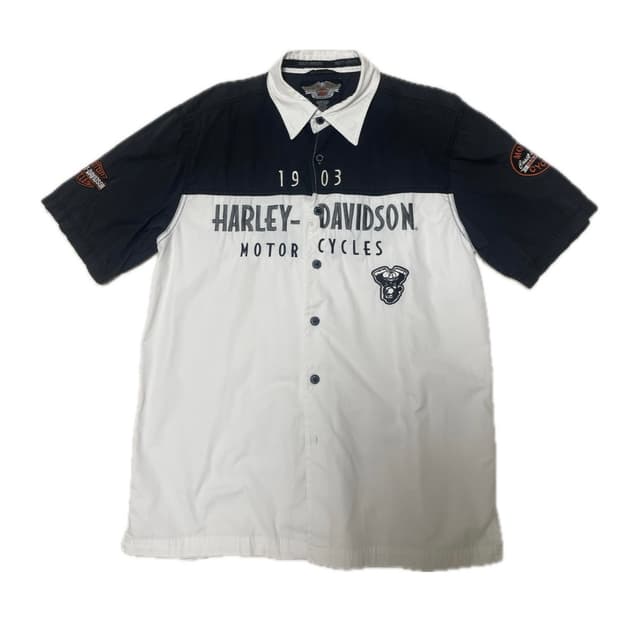 할리데이비슨 모터 사이클 반팔 셔츠