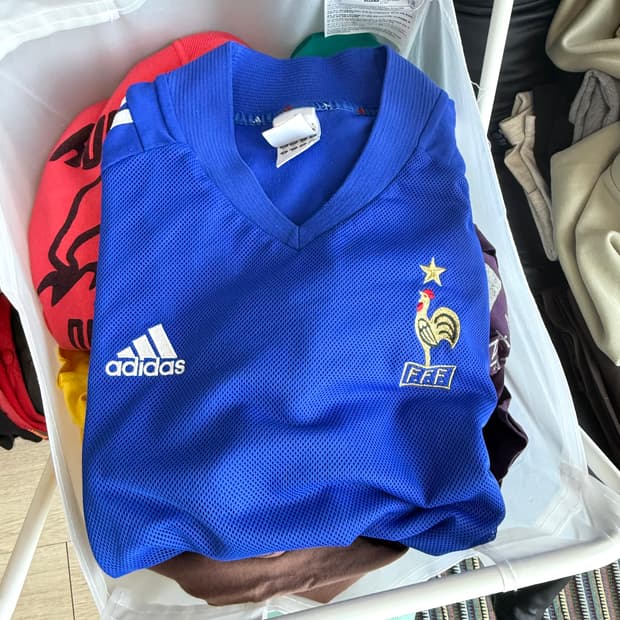 02-04 아디다스 프랑스 저지 반팔