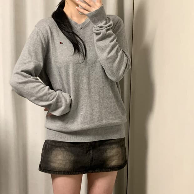 타미힐피거 니트