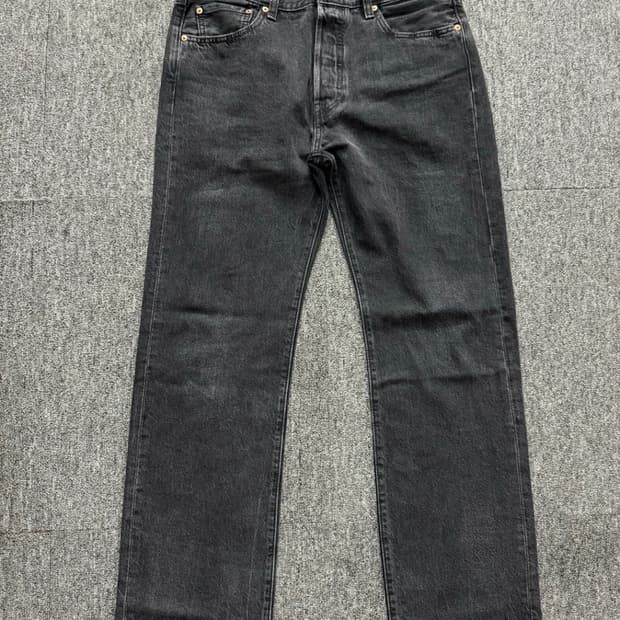 리바이스 501 흑청 34size