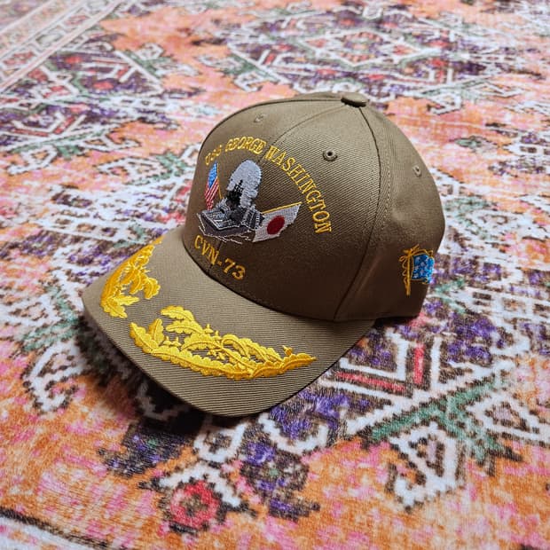 조지 워싱턴호 함정 모자 / 장성급 모자!!