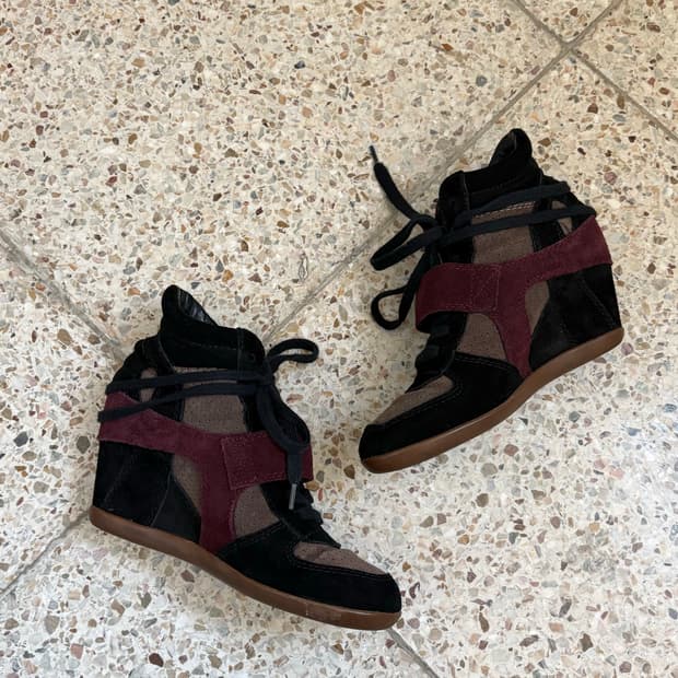 [36] Ash 아쉬 보위 웨지 스니커즈힐