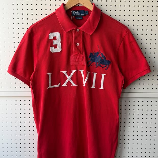 폴로랄프로렌 치프 키프 LXVII 빅포니 폴로 셔츠