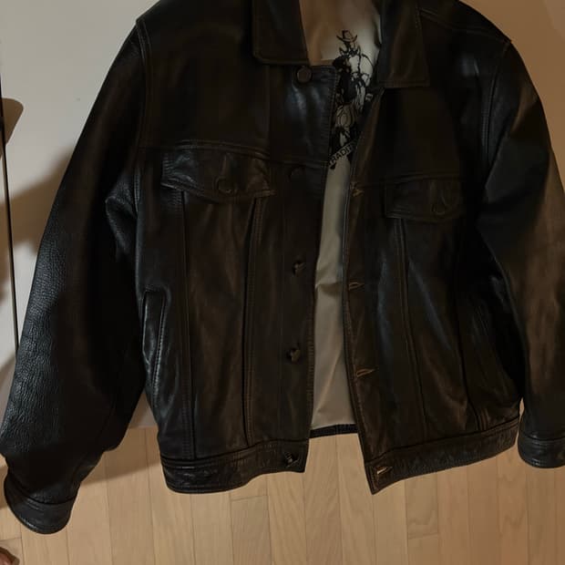 Leather Trucker Jacket