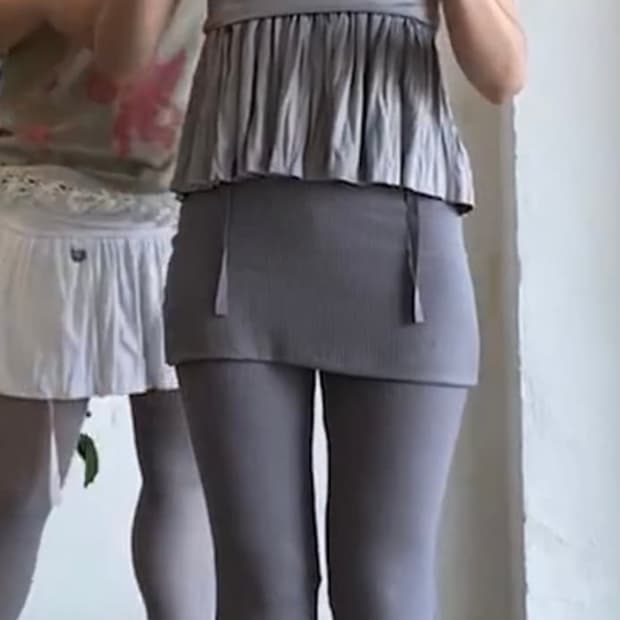 샵페어리 summer pantalon pants grey