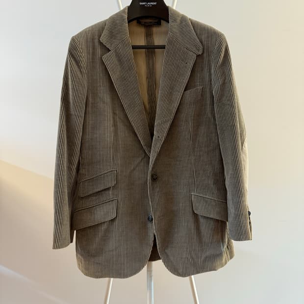 코듀로이 블레이저 