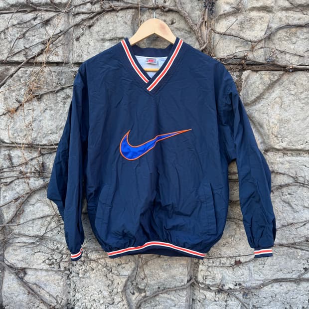 90s 나이키 빈티지 빅스우시 로고 웜업 바람막이
