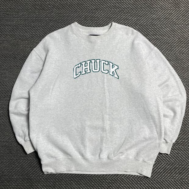 Chuck 아치로고 스웻 맨투맨 그레이o 5367