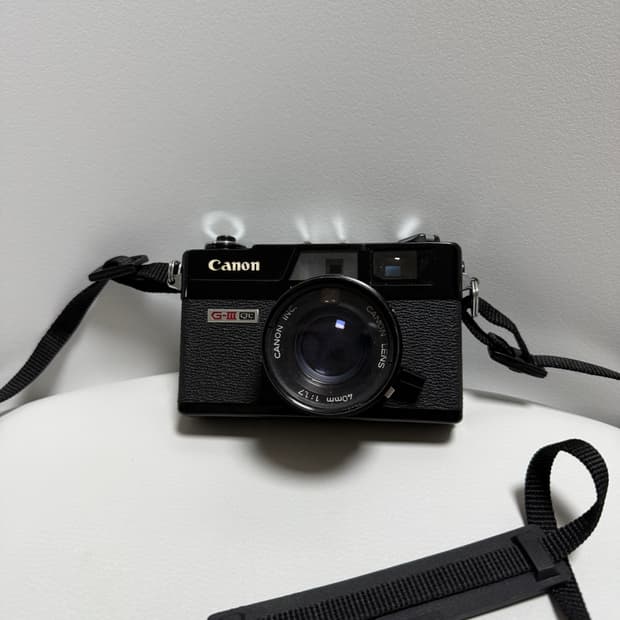 캐논 Canonet QL17 G-III 필름 카메라