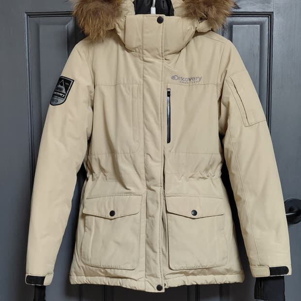 디스커버리 여성 패딩 90사이즈