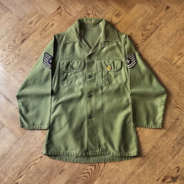 [S]60's 오리지널 U.S ARMY OG-107 밀리터리 셔츠