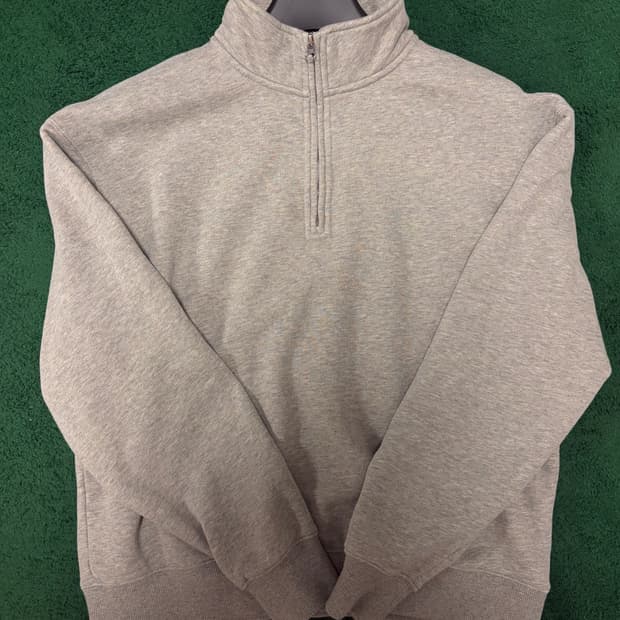 새상품급 2) 스테디에브리웨어 하프집업 멜란지