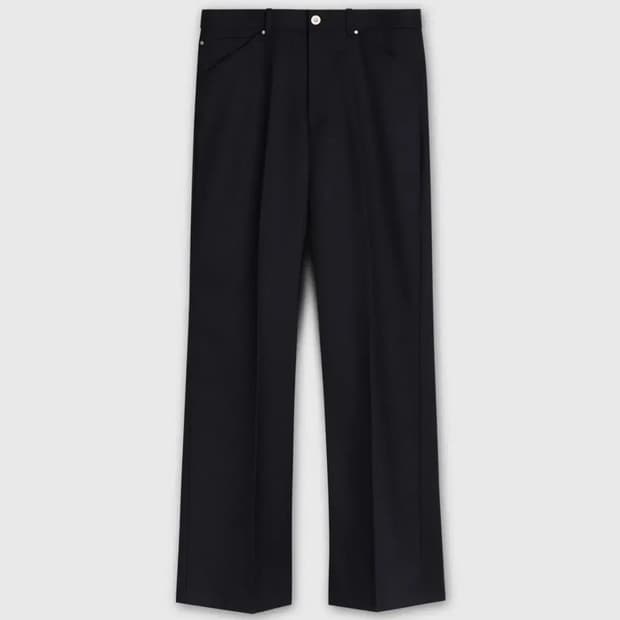 타일레 네이비 울 팬츠