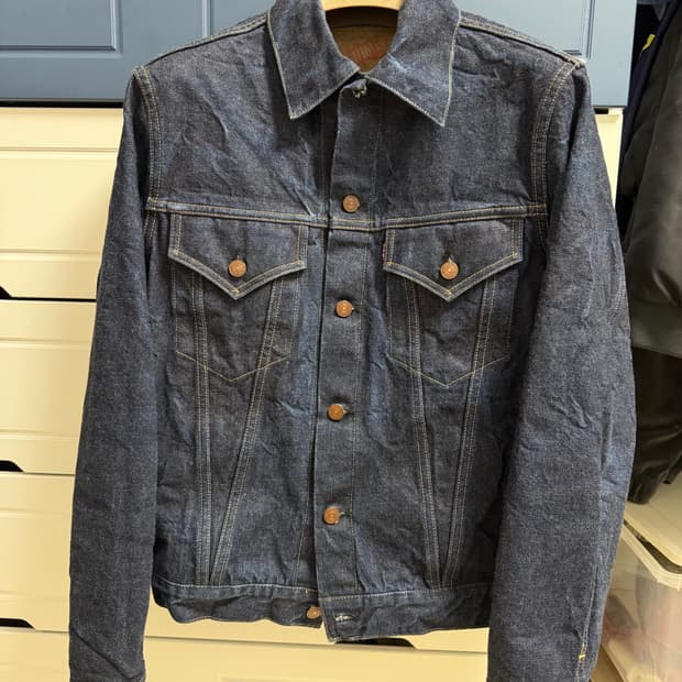 Denime by warehouse 3rd 셀비지 데님자켓