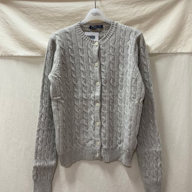 브랜디멜빌 케이블 니트가디건
