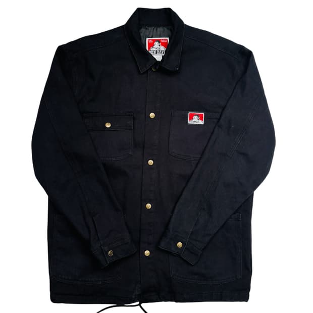 벤 데이비스 오리지널 블랙 초어 워크 자켓 OS