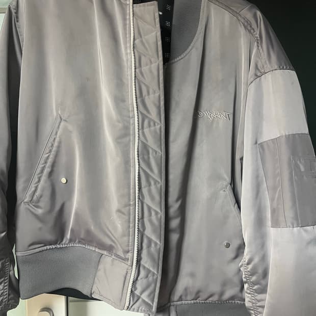 도미넌트 리버시블 ma-1 실버