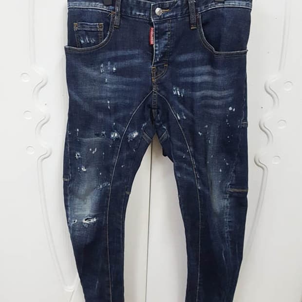 디스퀘어드 남성 바이커진 32