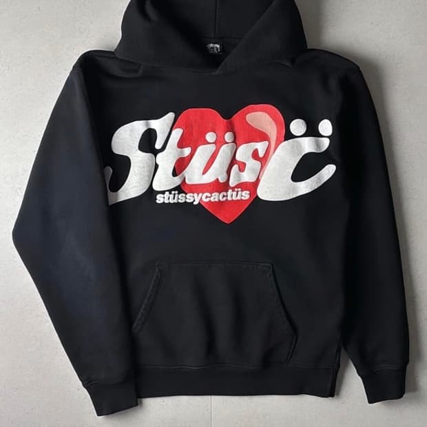 [S] 스투시xCPFM 하트 후드