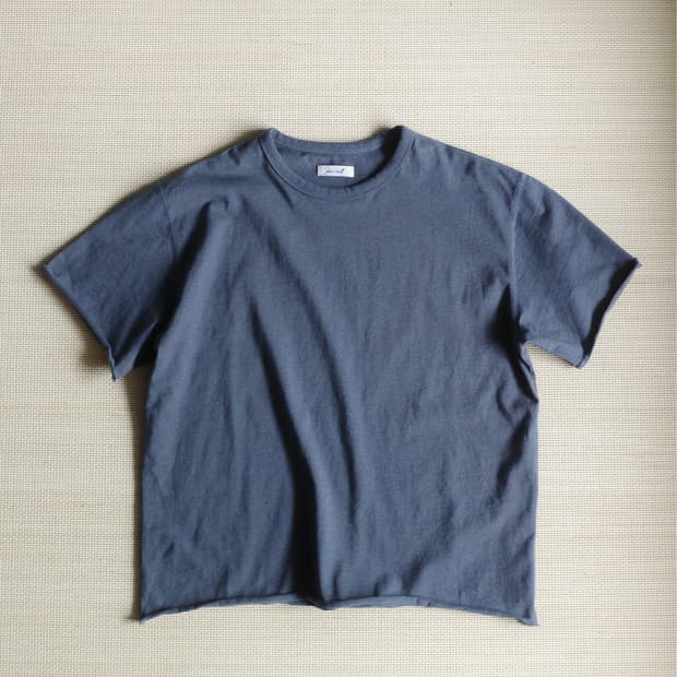 씨솔트 루프 헴 티(Loop hem tee (melange navy))