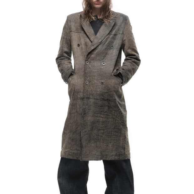 No faith studios 코듀로이 코트 구매합니다 (구매)