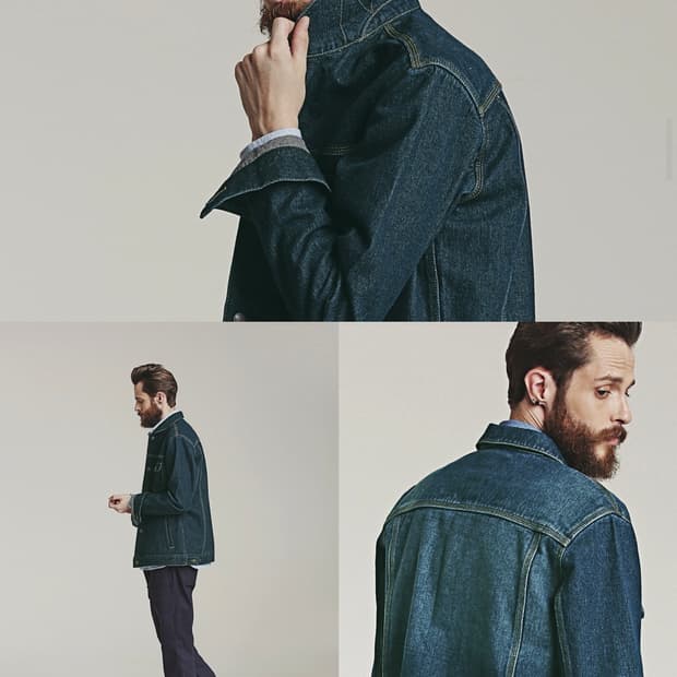 프리즘웍스 트러커 데님 자켓