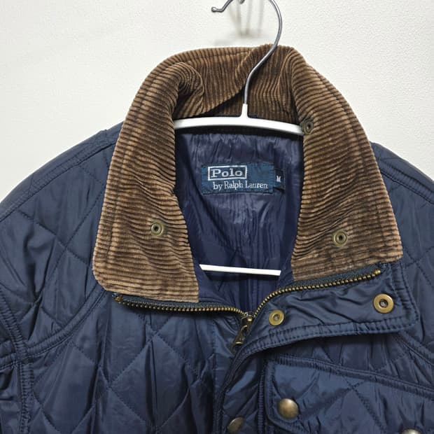 폴로랄프로렌  네이비 퀼팅자켓